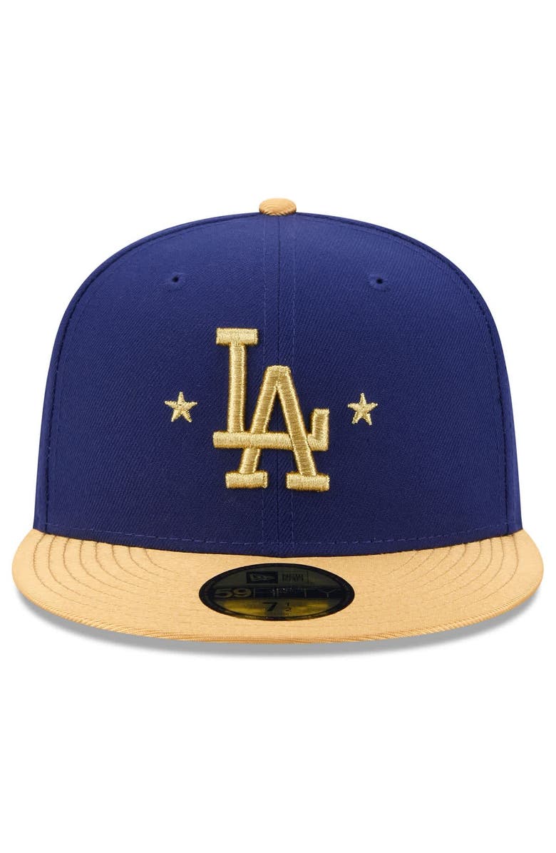 New Era Men's New Era  Royal Los Angeles Dodgers 2026 Gold Collection 59FIFTY Fitted Hat, Alternate, color, Royal