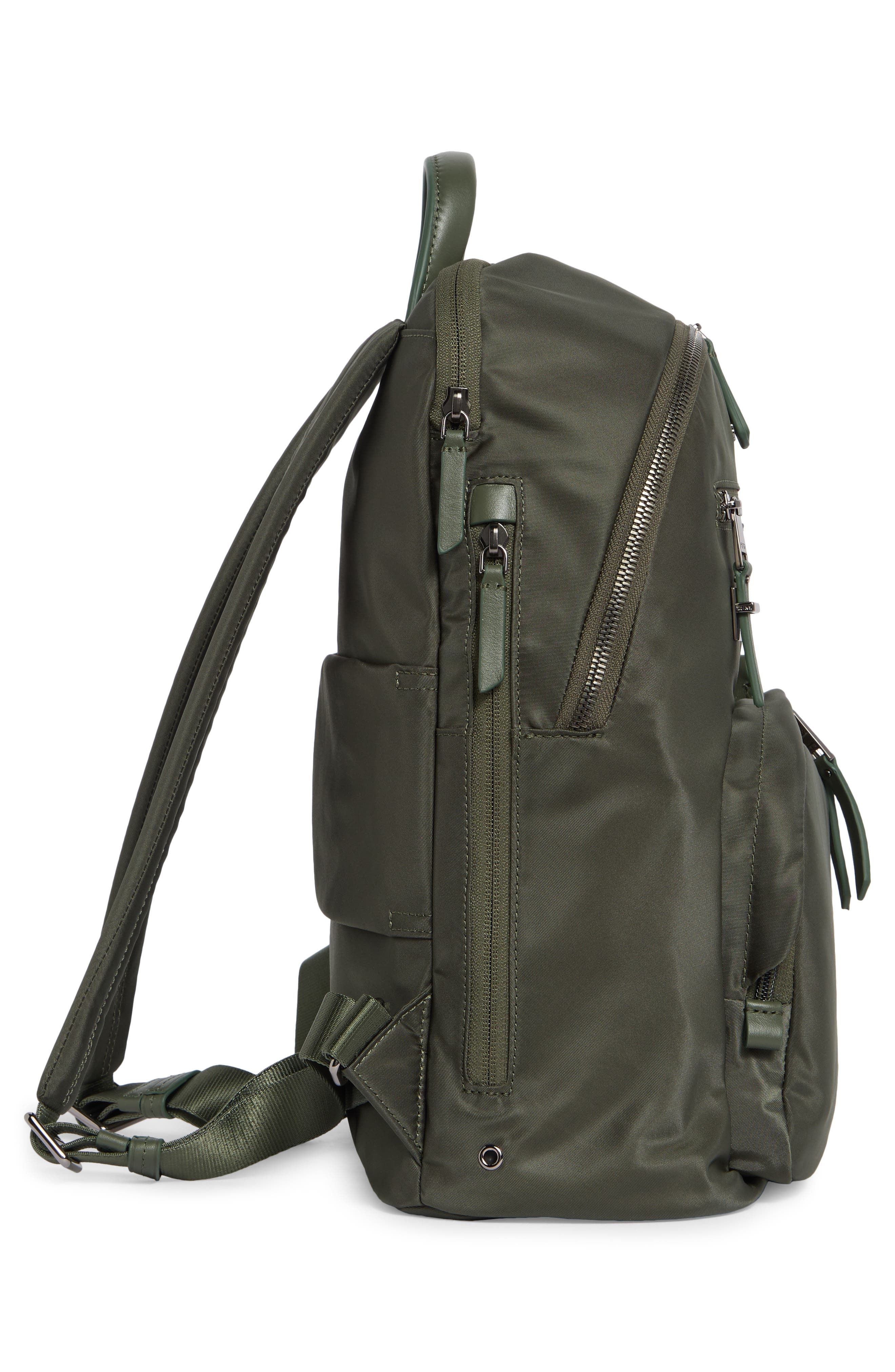 Harriet Nylon Backpack, Alternate, color, IVY GREEN