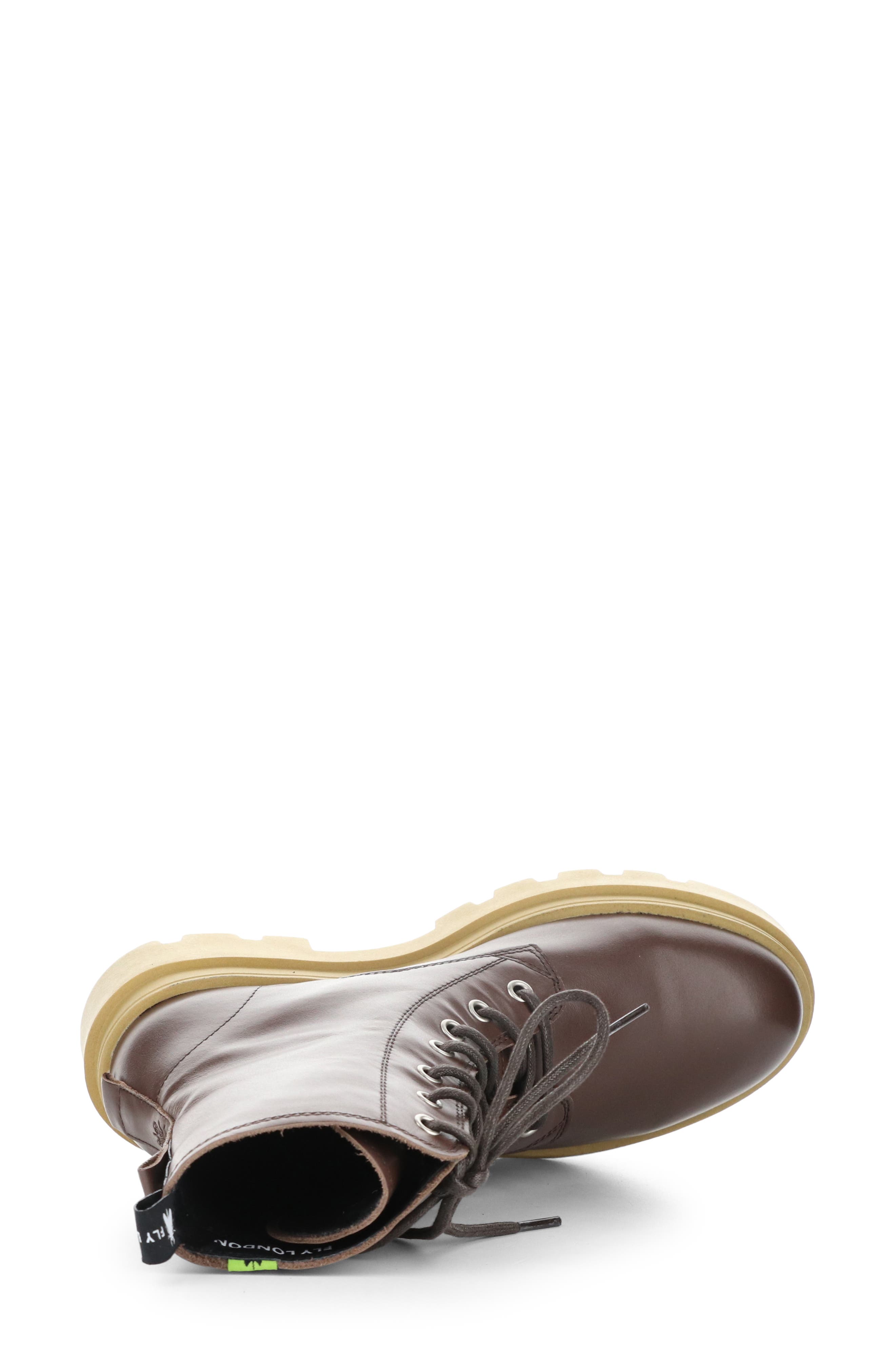 Jacy Combat Boot, Alternate, color, 001 CHOCOLATE NAUSICA