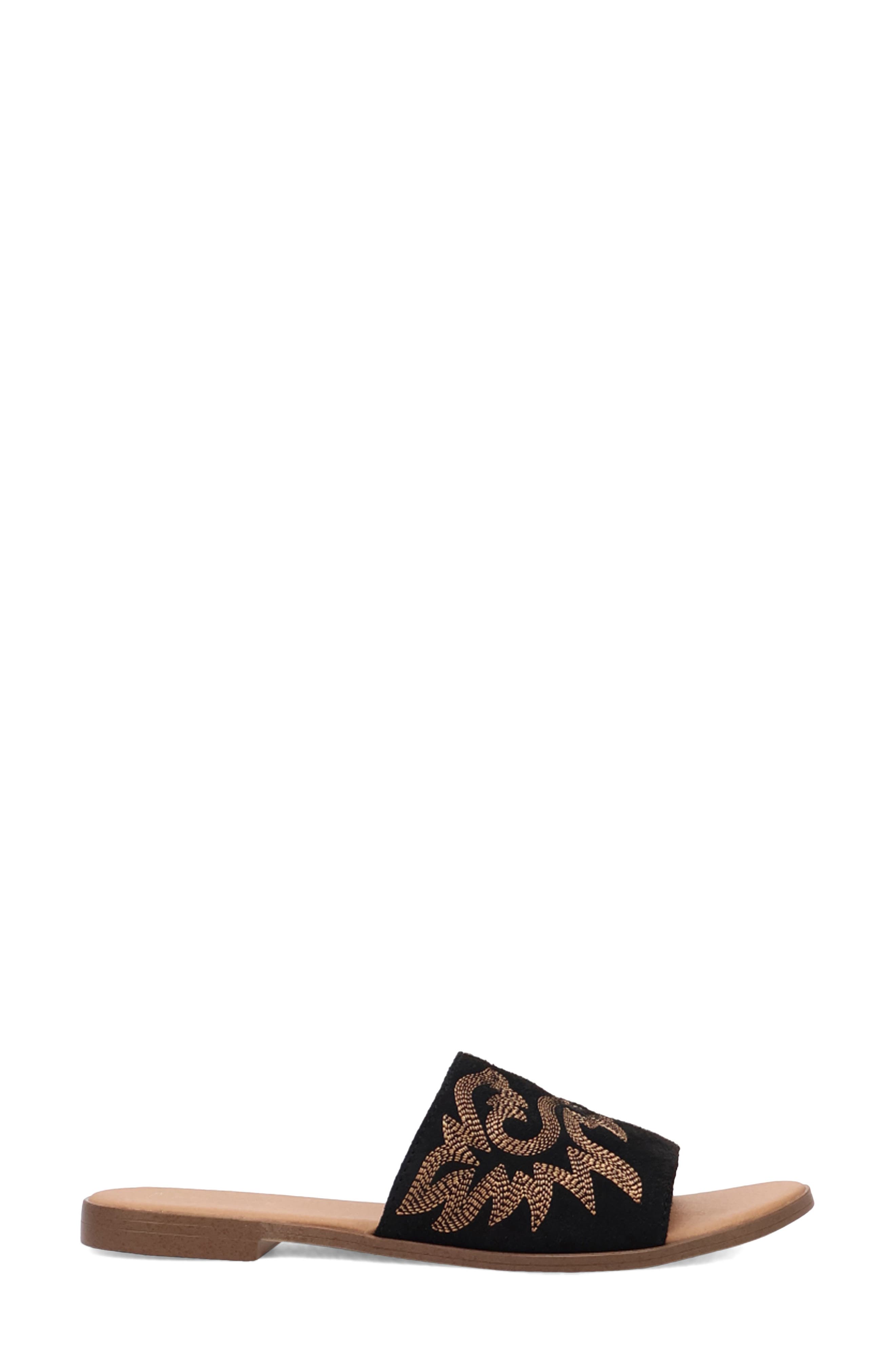 Dingo Lasso Sandal, Alternate, color, Black