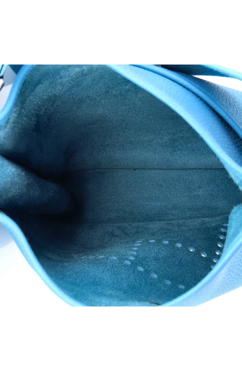 Pre-Owned Hermes Evelyne Bag Gen III Clemence PM, Alternate, color, Bleu Du Nord