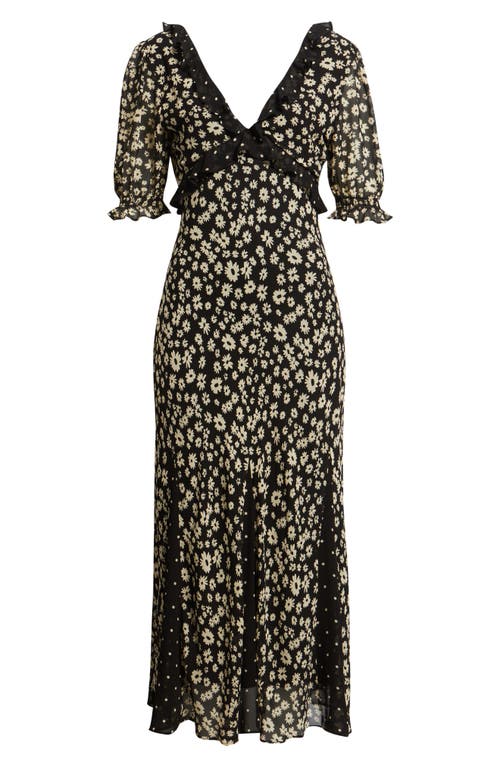 Rails Annmarie Dress Daisy Dot Combo In Black