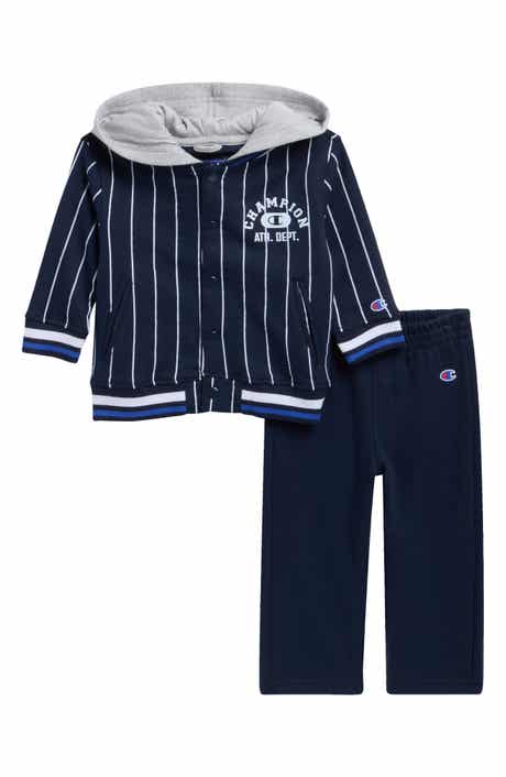 Varsity Hooded Jacket & Pants Set