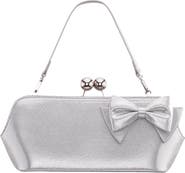 Nina Kenji Bow Frame Clutch