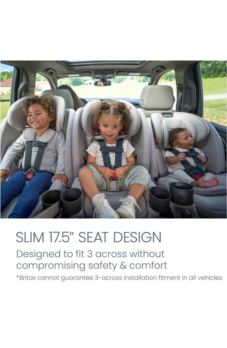 Britax One4Life<sup>®</sup> Slim ClickTight<sup>®</sup> All-in-One Car Seat & Booster Combo, Alternate, color, Parchment