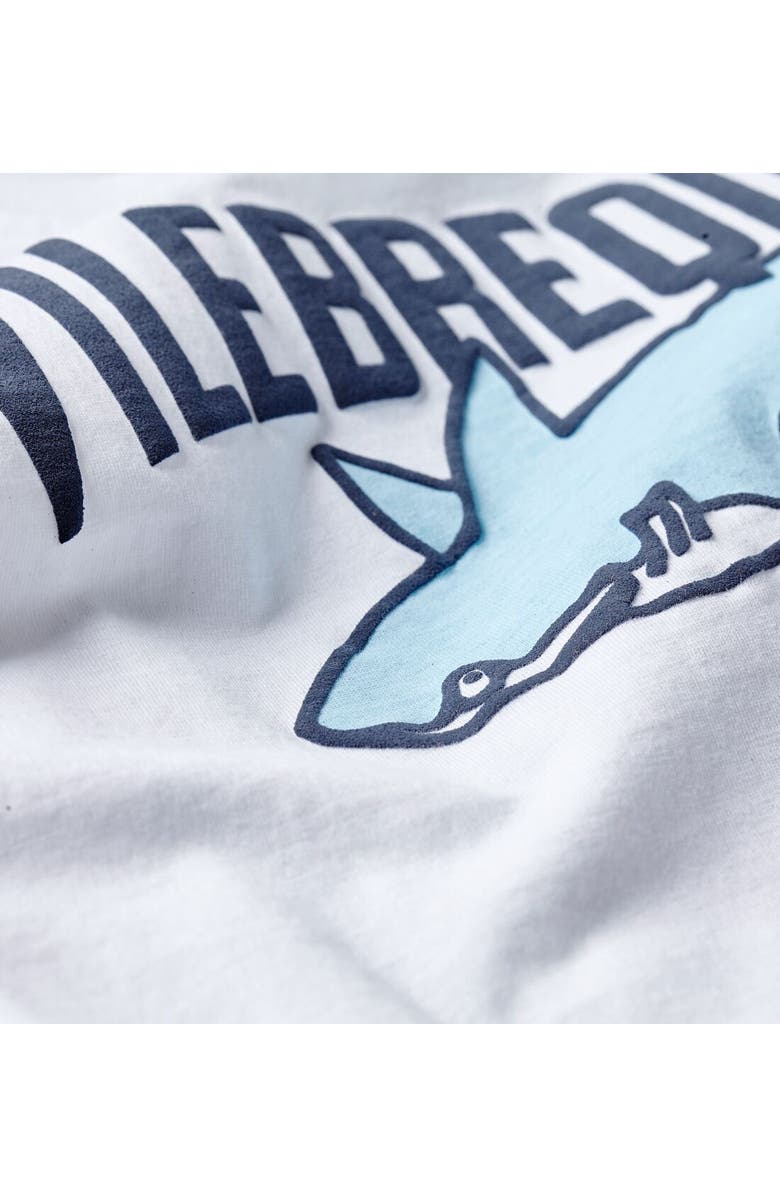 Vilebrequin Kids' Organic Cotton Logo & Sharks T-Shirt, Alternate, color, 