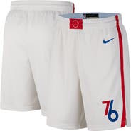 Nike Men's Nike White Philadelphia 76ers 2022/23 City Edition Swingman Shorts