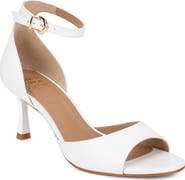 NINETY UNION Korsia Ankle Strap Leather Sandal
