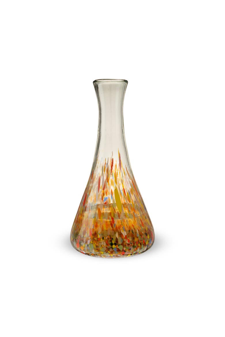Segunda Vida Artistico Recycled Wine Decanter, Main, color, Multicolor