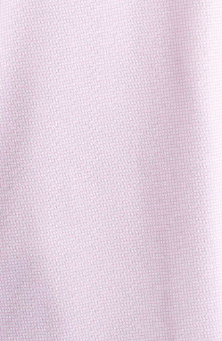 Johnston & Murphy XC+<sup>™</sup> Ace Micropattern Performance Golf Polo, Alternate, color, Pink/ White Gingham