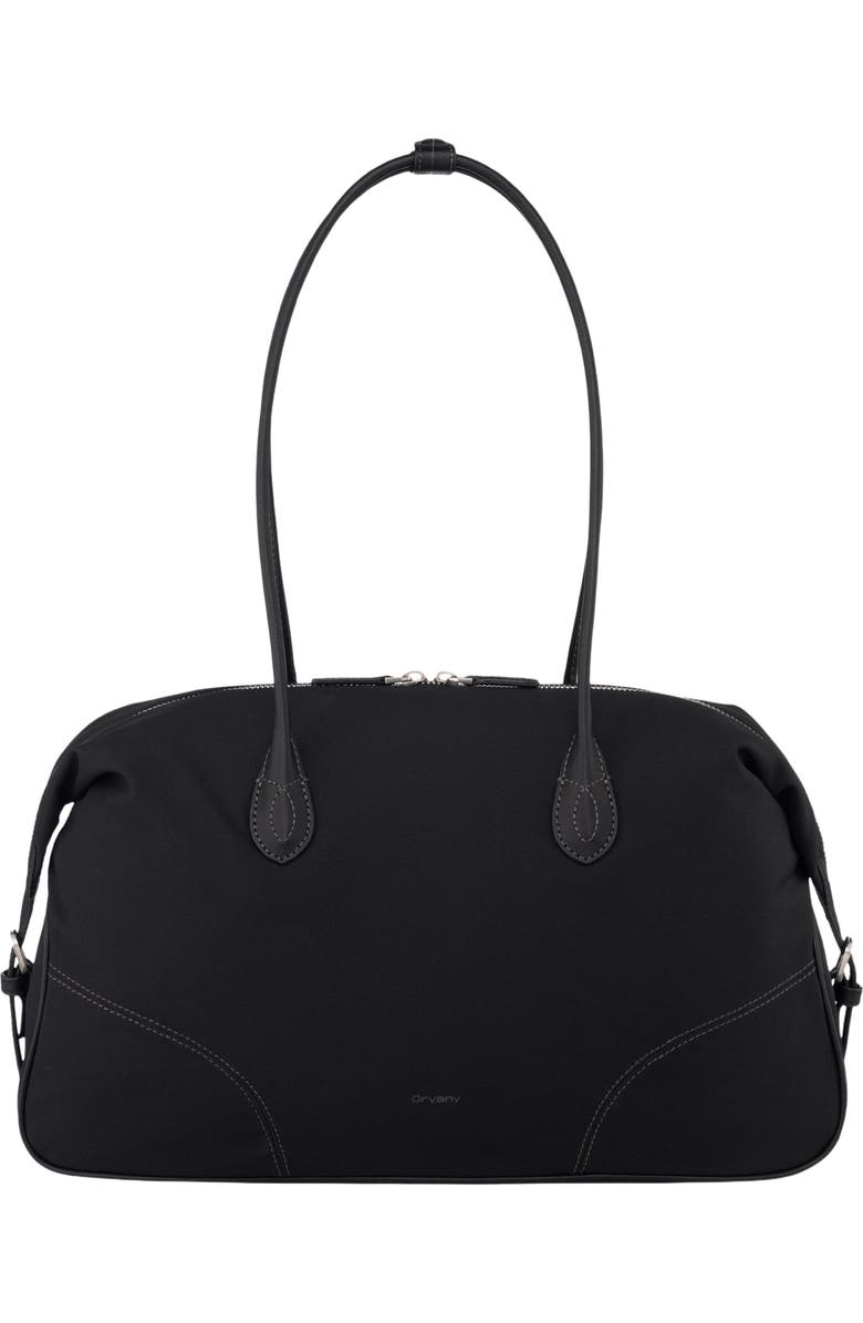 Oryany Holo Nylon Shoulder Bag, Main, color, Black