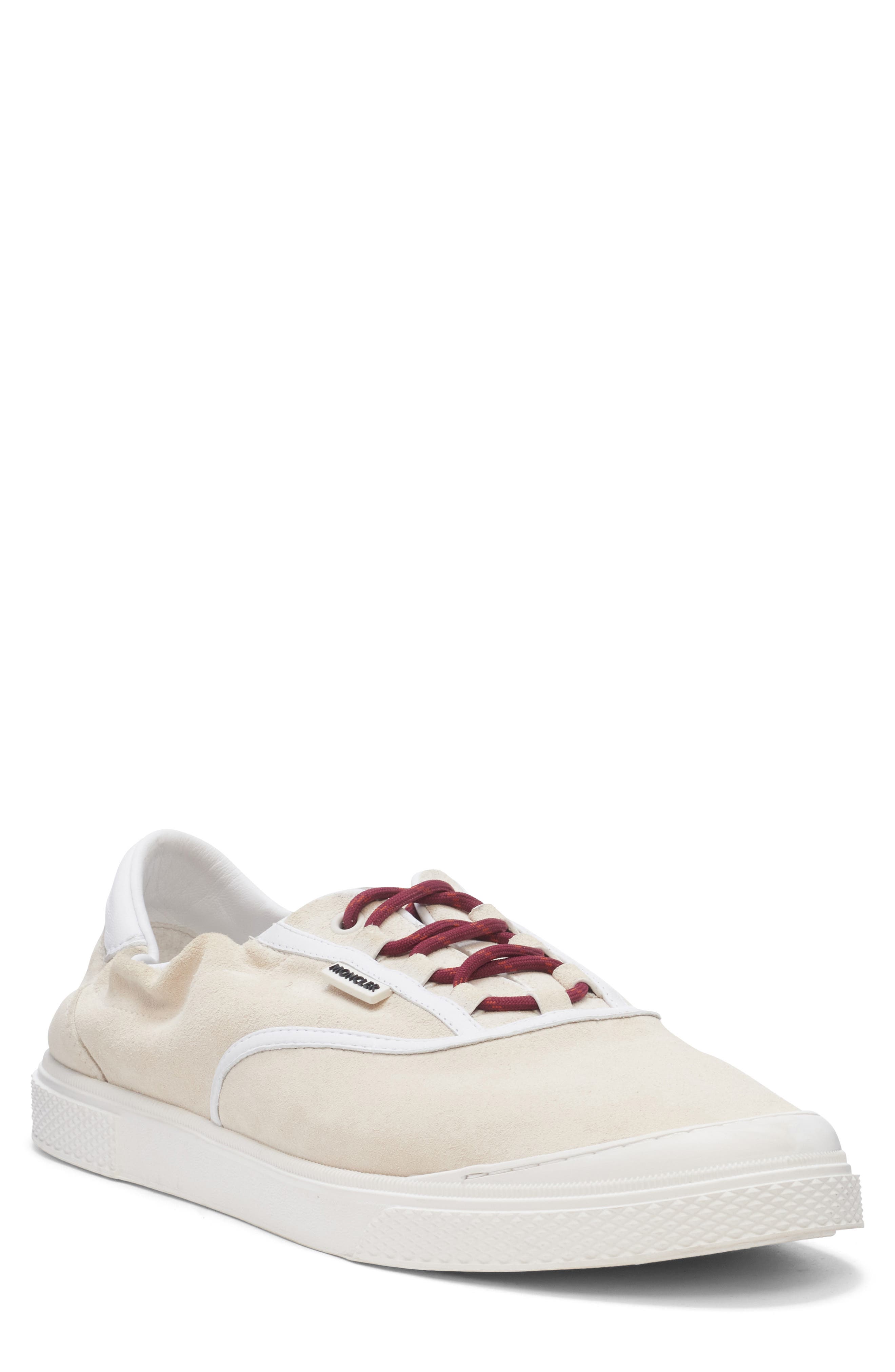 Moncler Vera Leisure Low Top Sneaker, Main, color, White