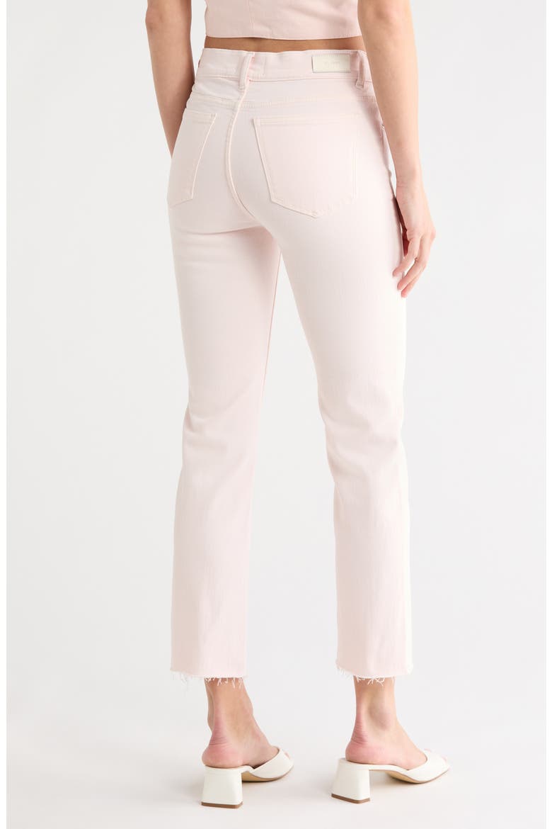 Mara Raw Hem Ankle Straight Leg Jeans, Alternate, color, PRIMROSE PINK