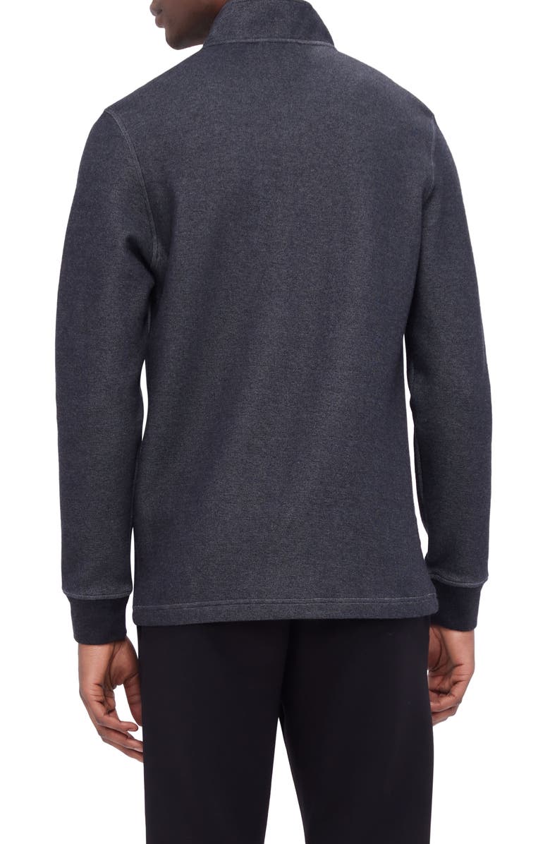 Bugatchi Quarter Zip Pullover, Alternate, color,