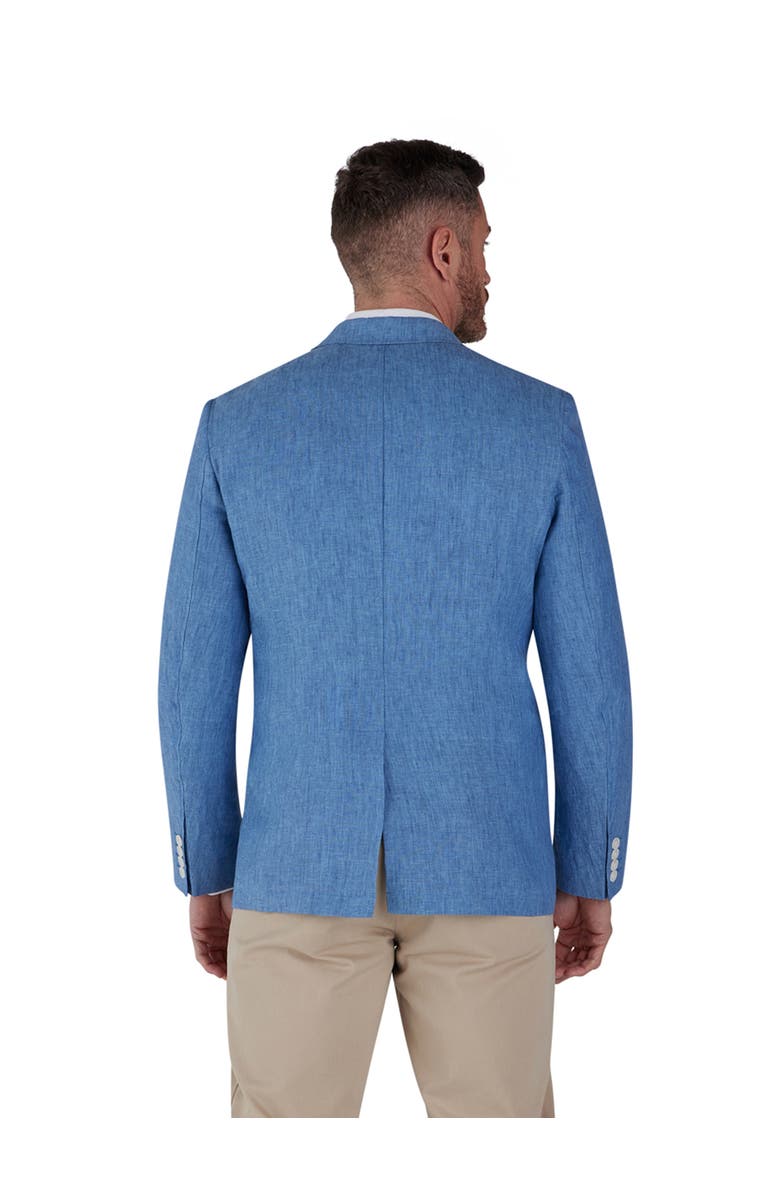 Raging Bull Linen Blazer, Alternate, color, Mid Blue