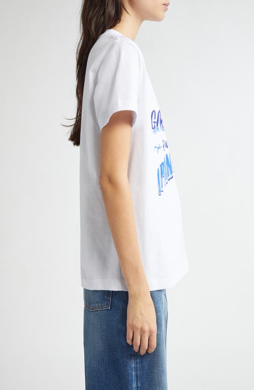 Shop Farm Rio Girls Rio Ipanema Cotton Graphic T-shirt In White