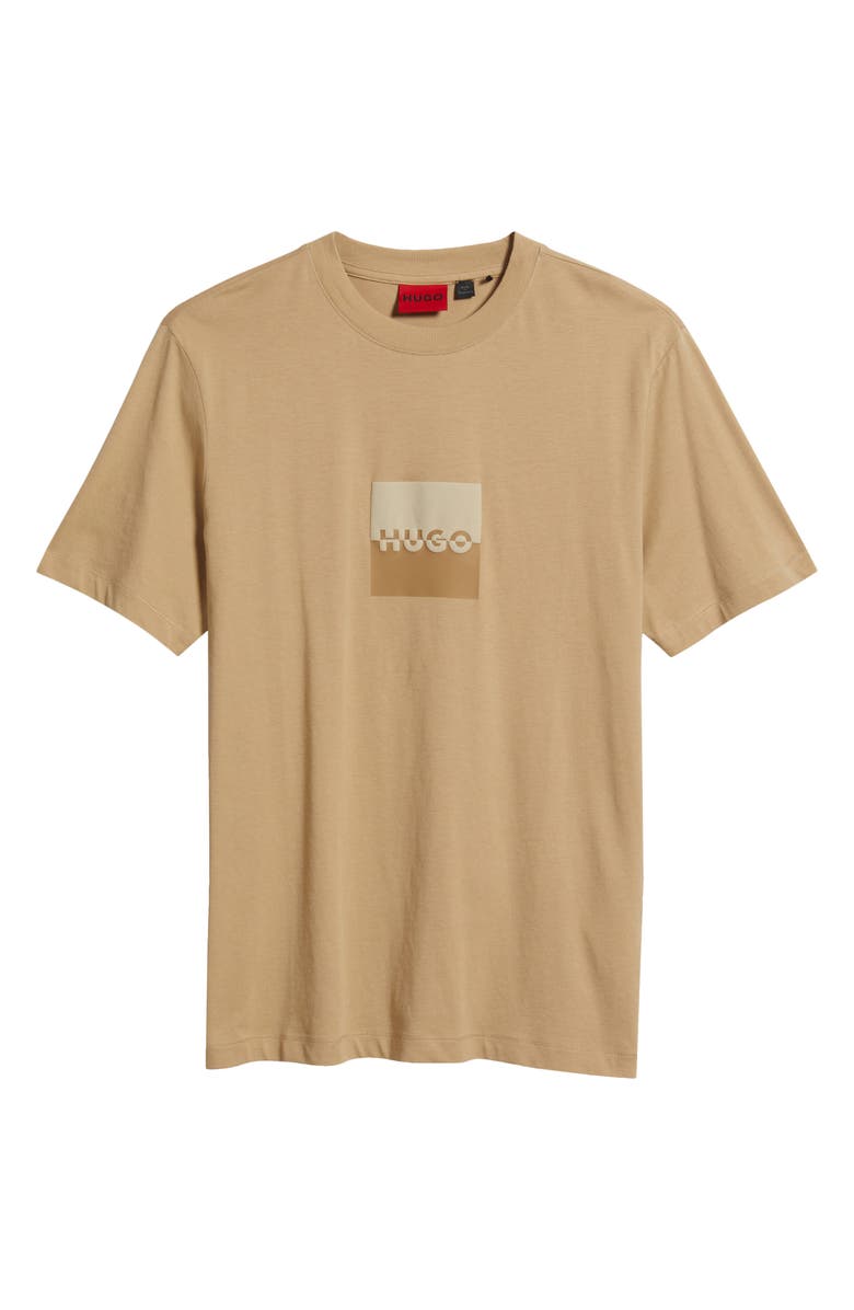 HUGO Dusplit Logo Graphic T-Shirt, Alternate, color, 