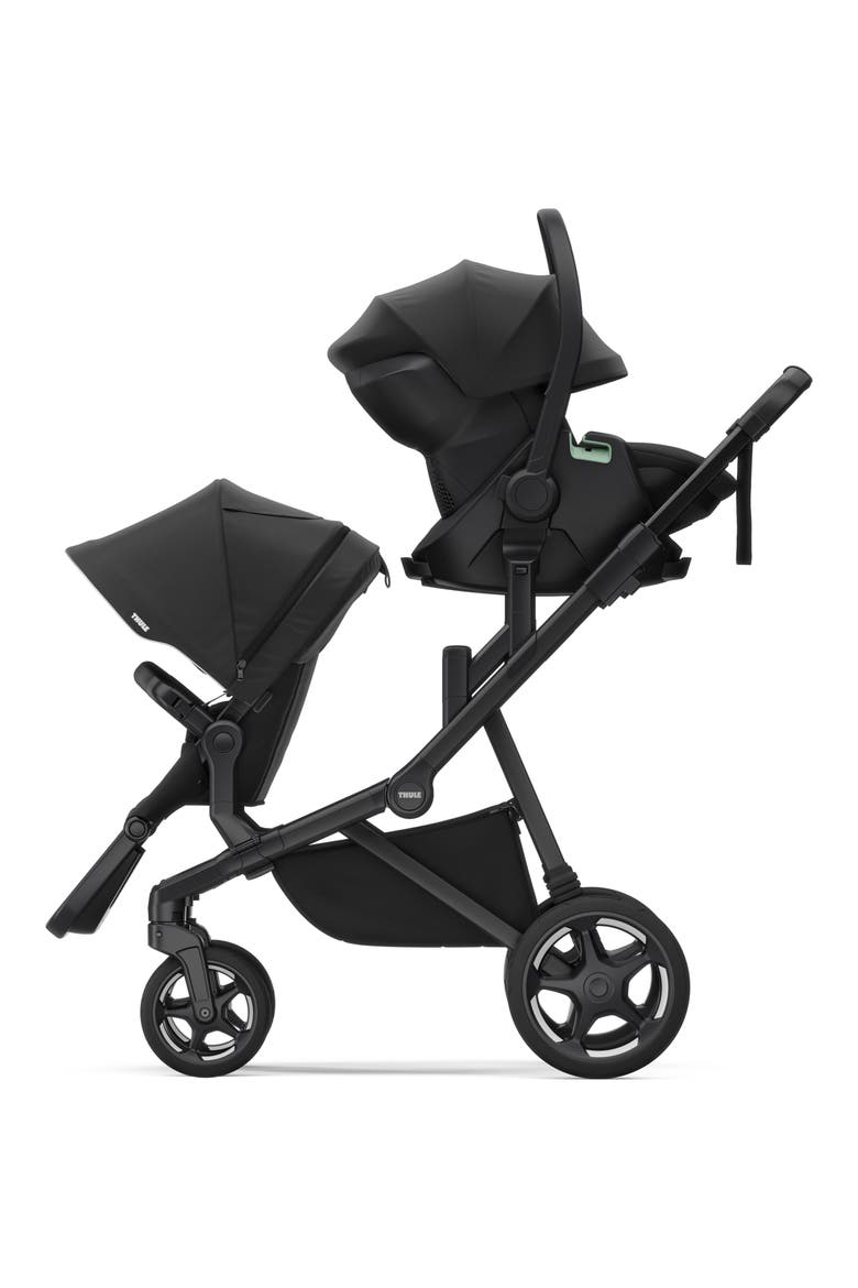 Sibling Seat Attachment for Sleek 2 Stroller, Alternate, color, BLACK