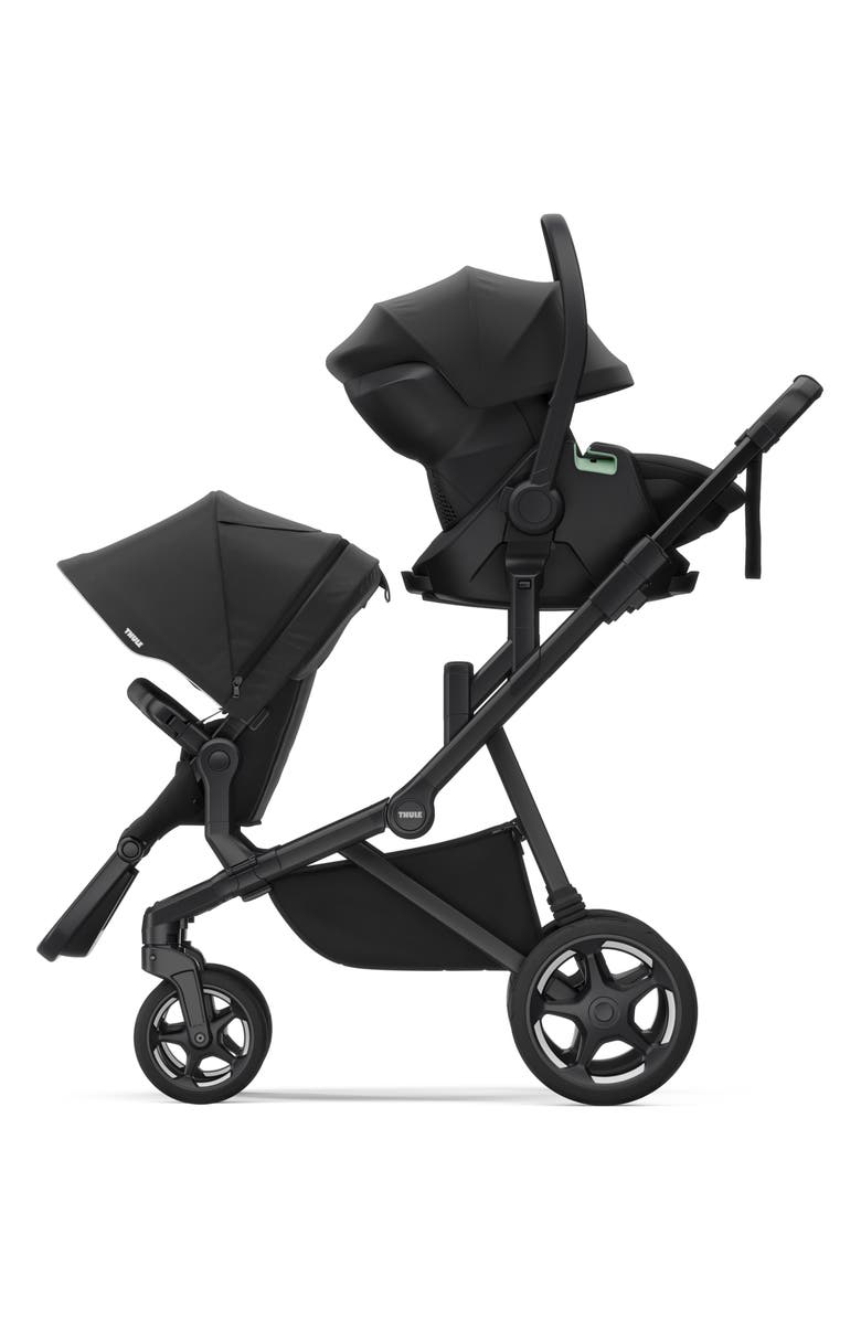 Thule Sibling Seat Attachment for Sleek 2 Stroller, Alternate, color, Black