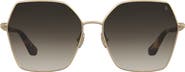 Stuart Weitzman 60mm Gradient Square Sunglasses