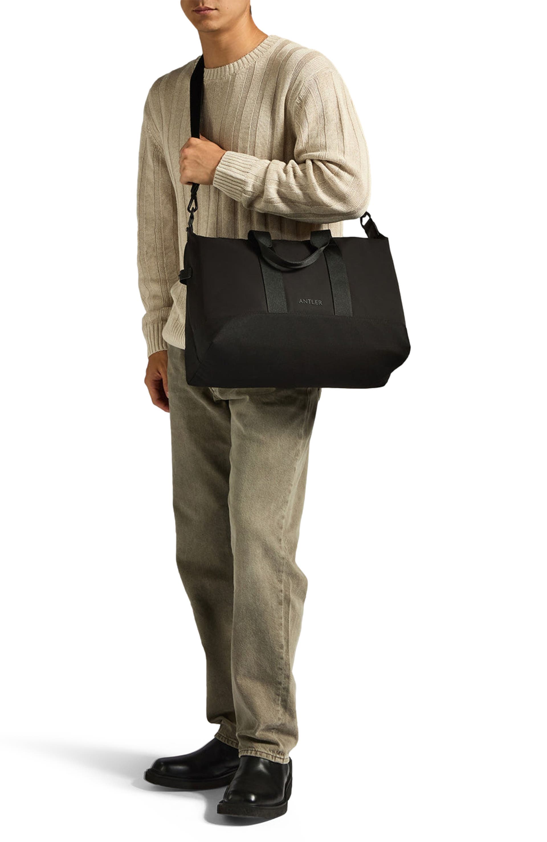 Icon Overnight Bag, Alternate, color, Black