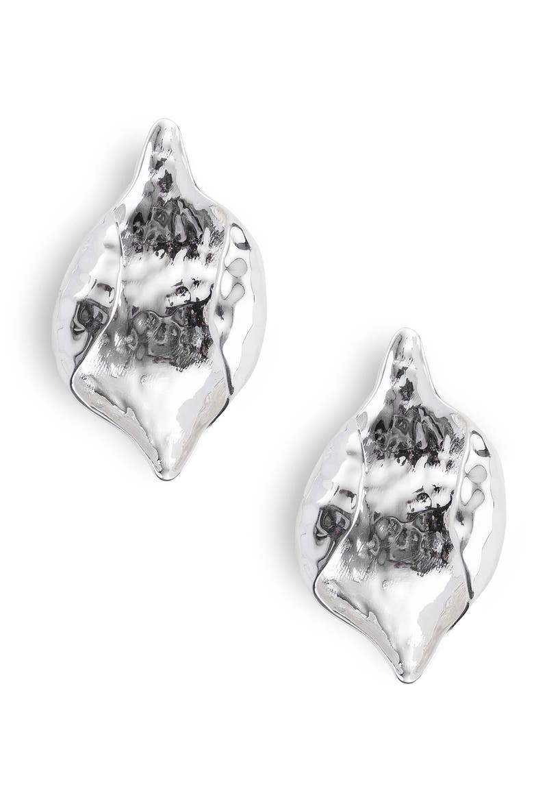 Noa Earrings, Main, color, SILVER PLATED