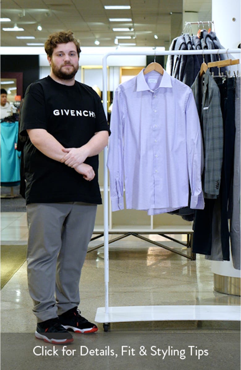 Contemporary Fit Check Dress Shirt, sales video thumbnail