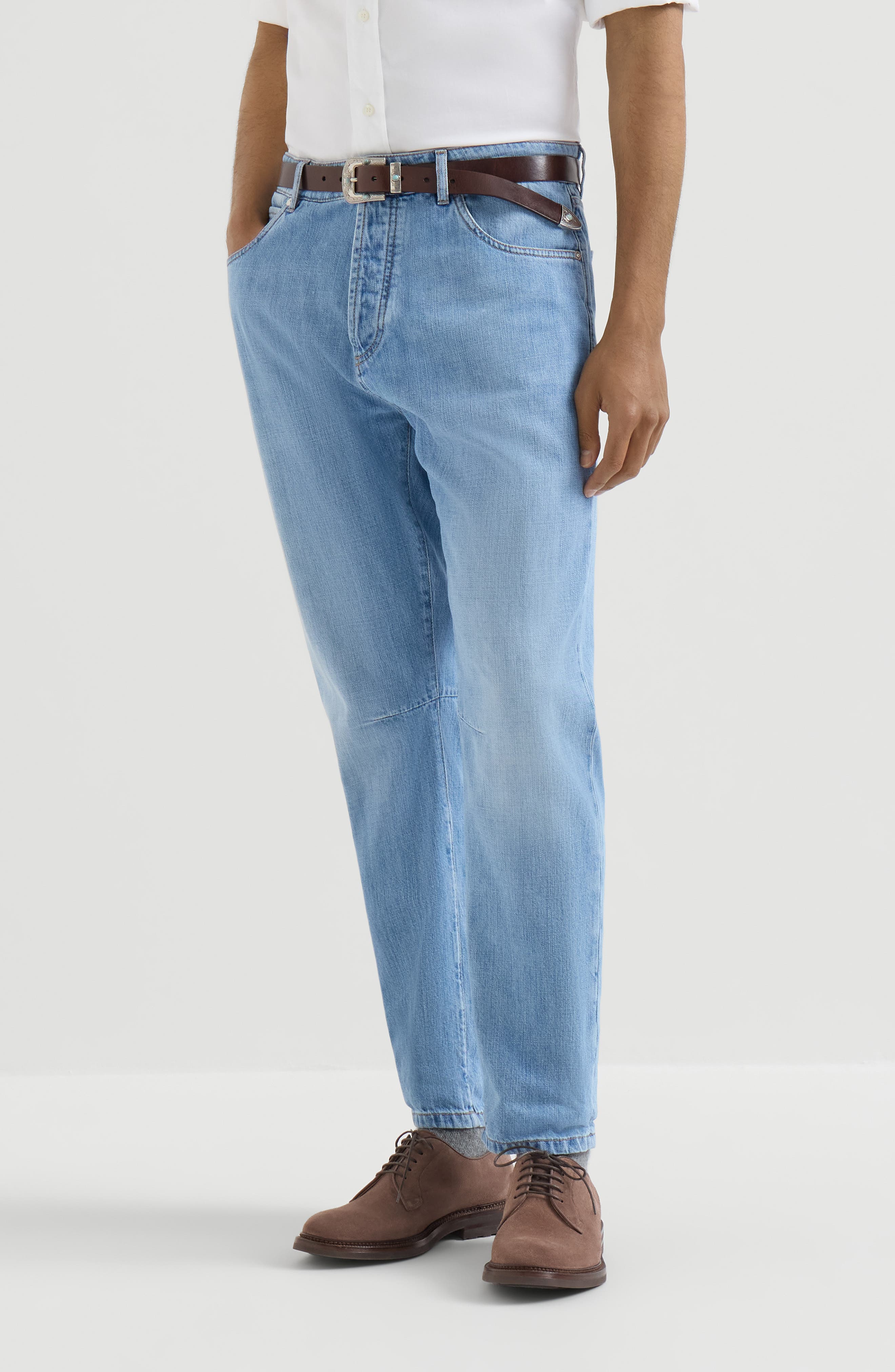 selected Light Blue Denim