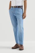 Brunello Cucinelli Lightweight denim five-pocket trousers