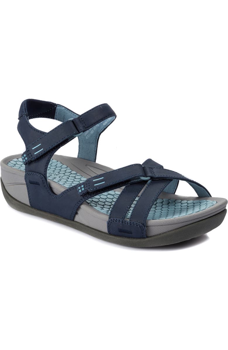 BARETRAPS Danny Casual Sandal, Main, color, Navy