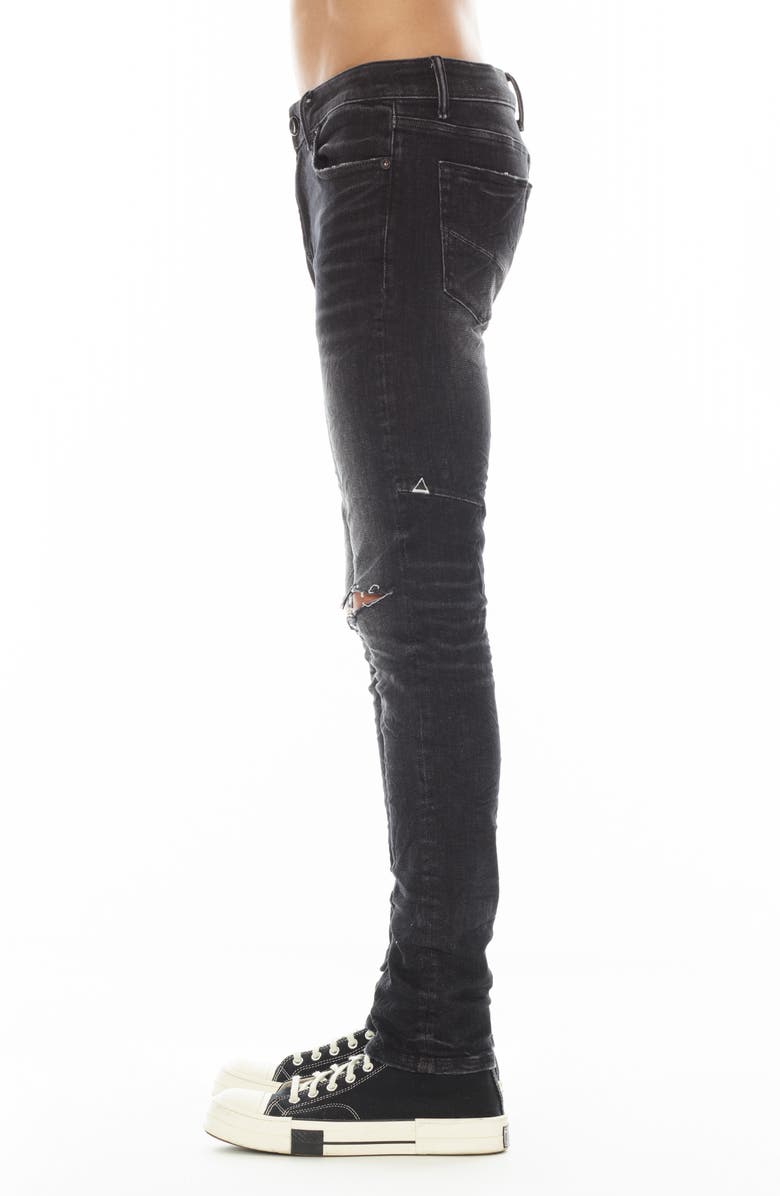HVMAN Strat Ripped Super Skinny Jeans, Alternate, color, 