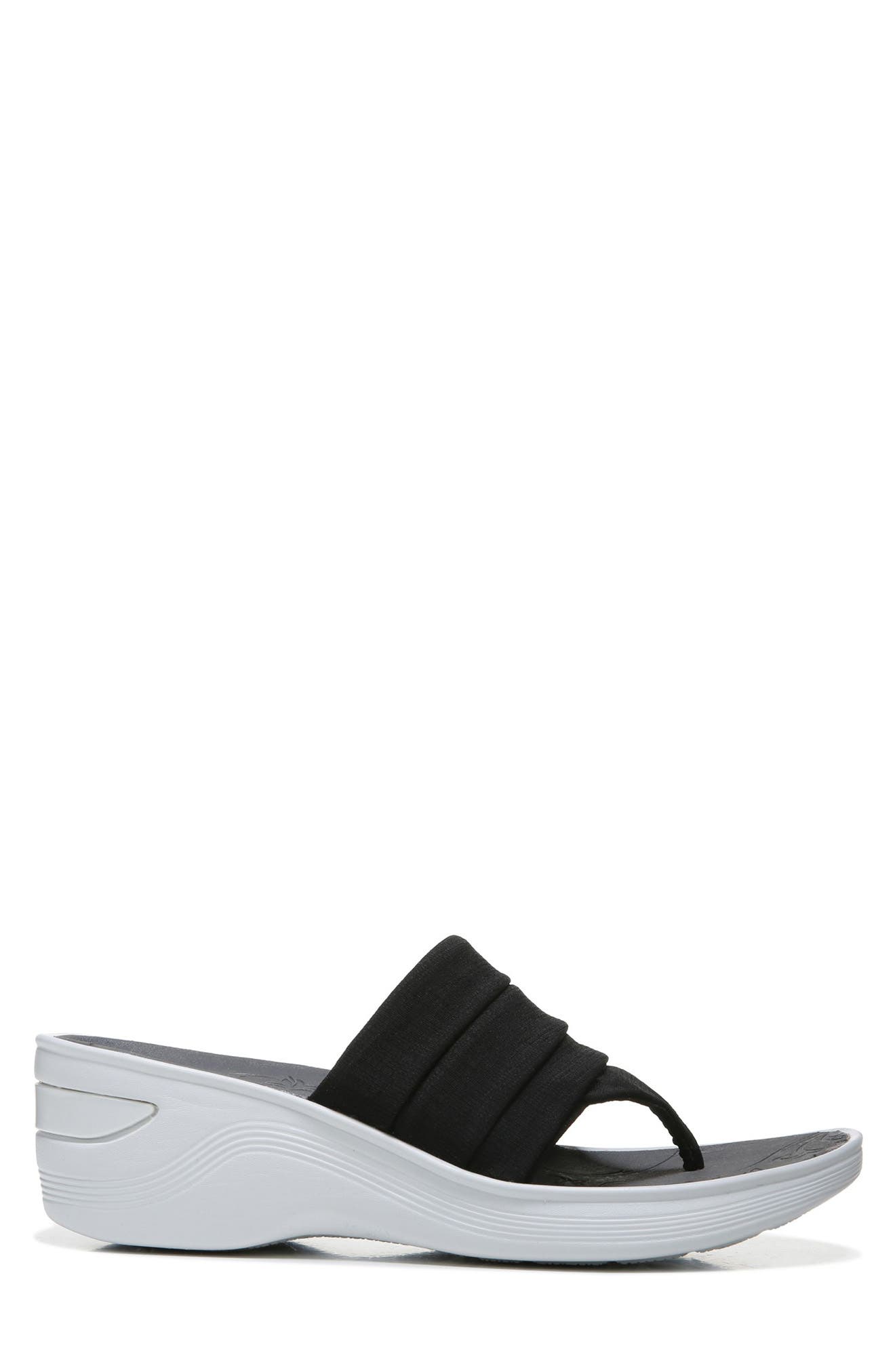 BZees Dallas Flip-Flop Wedge Sandal, Alternate, color, 