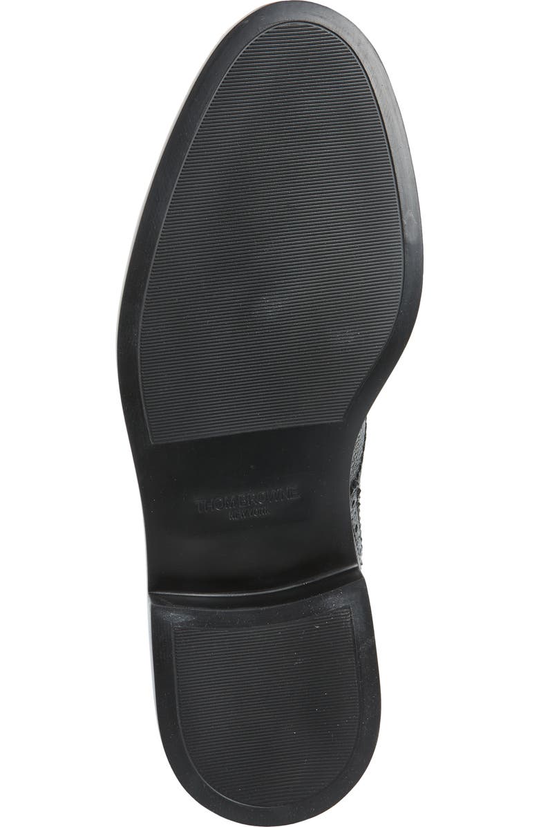 Thom Browne Classic Wingtip Lace-Up Boot, Alternate, color, Black