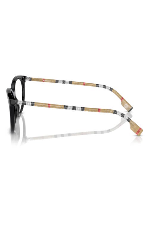 Burberry 52mm Phantos Optical Glasses In Black