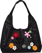 Marc Jacobs The Sack Floral Appliqu Mesh Tote