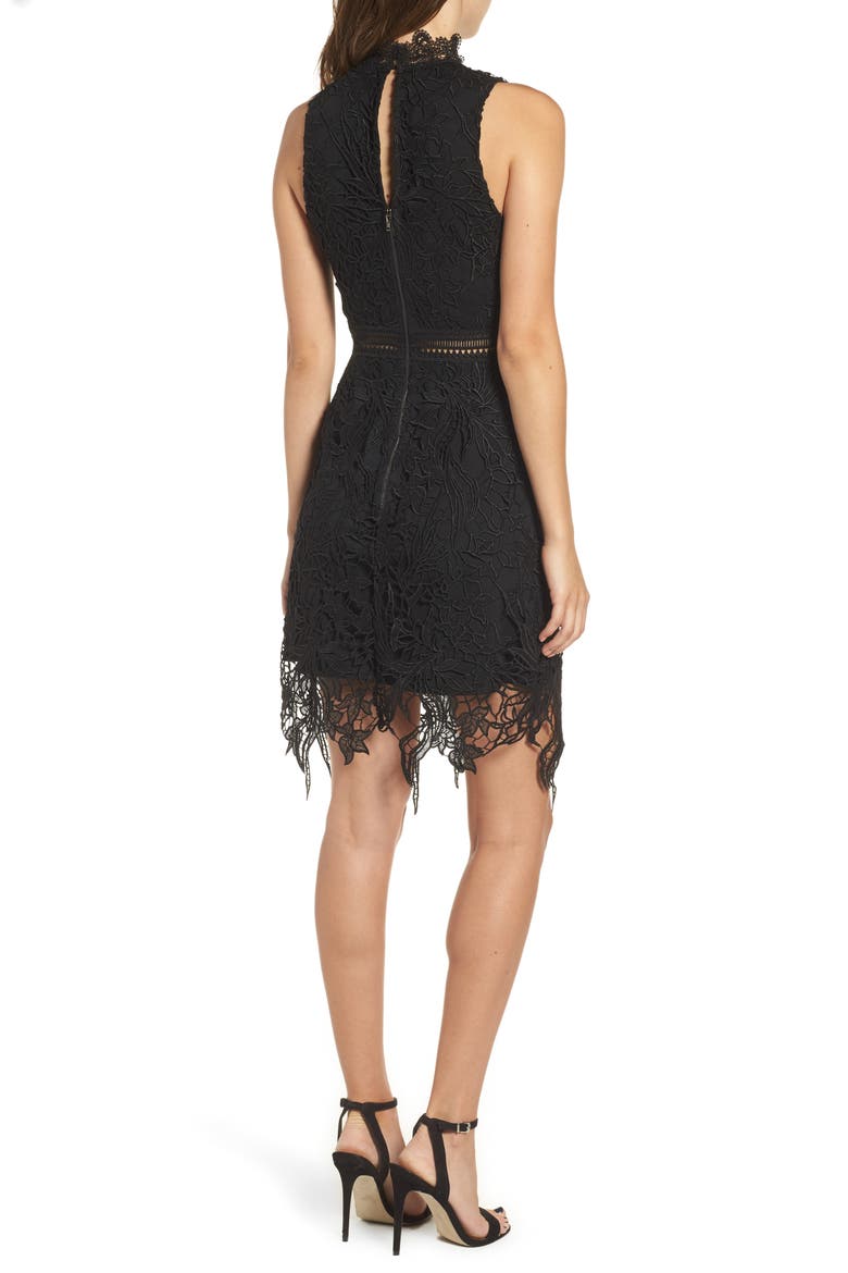 Felicity Sheath Dress, Alternate, color, BLACK