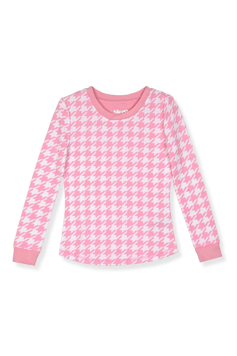 Kids' Pajamas & Scrunchie Set, Alternate, color, PINK