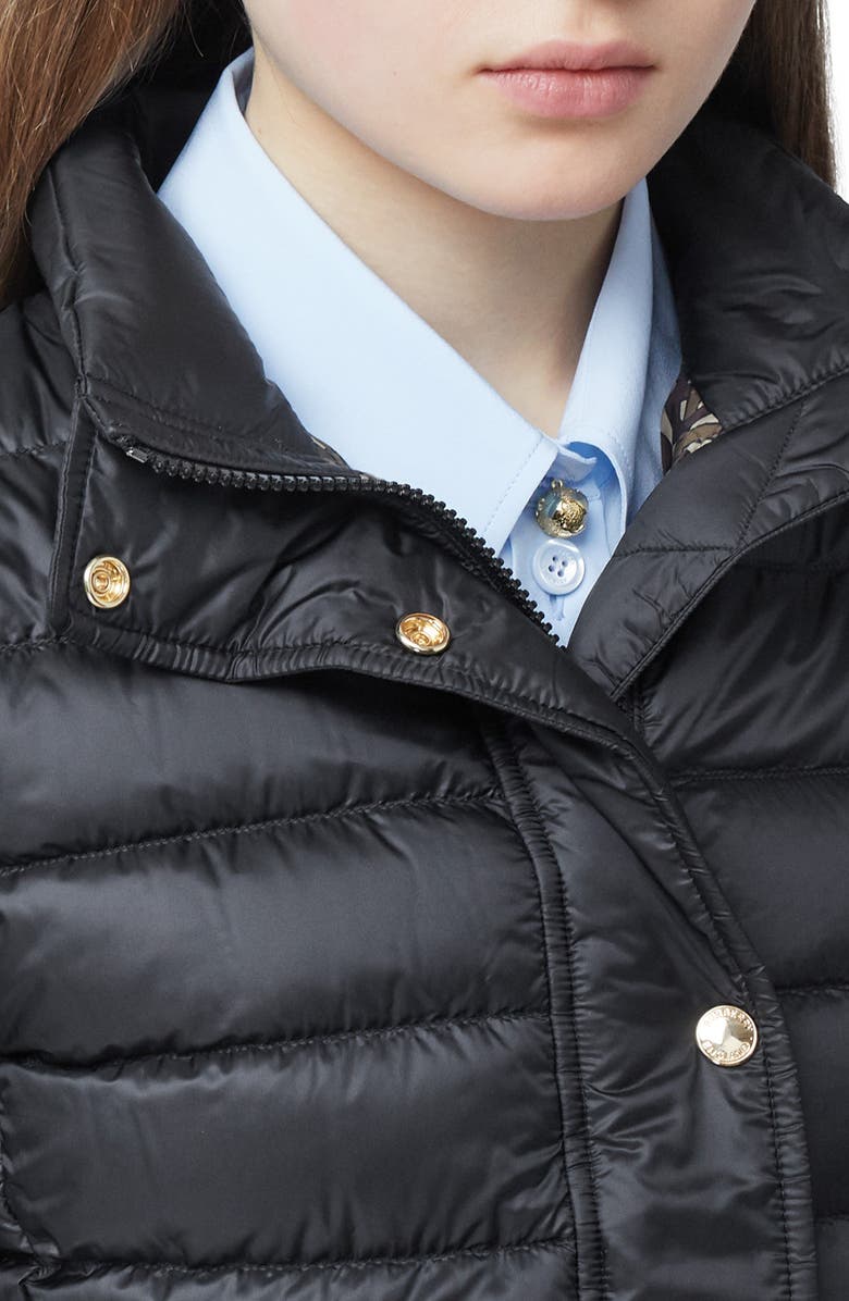 Burberry Paisley Down Puffer Coat, Alternate, color, 