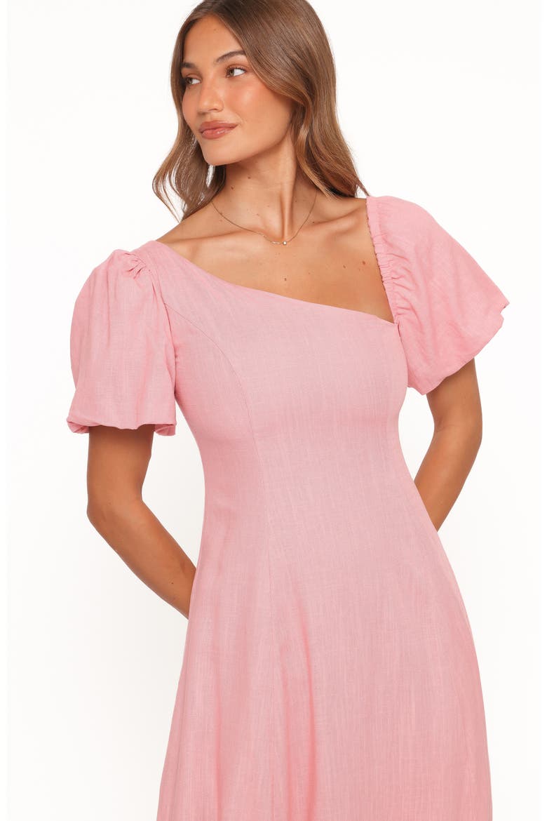 Franca Midi Dress, Alternate, color, PINK