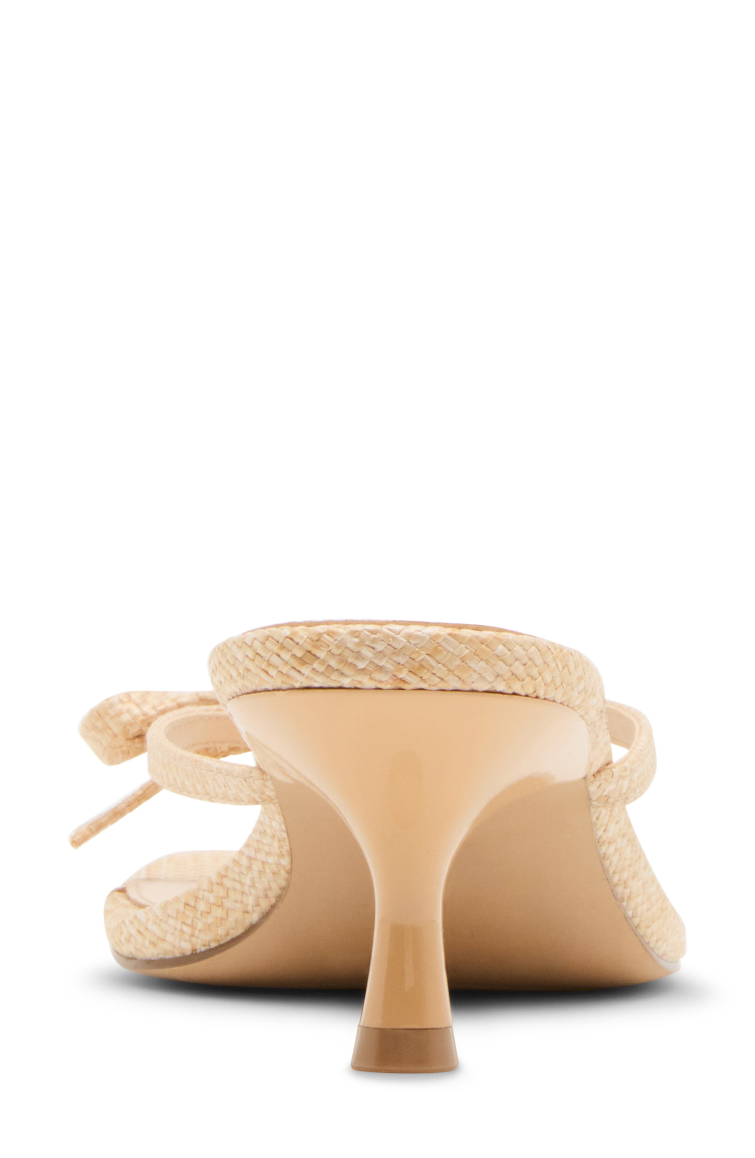 Madden Girl <p>Kitten Heel Sandal (Women)</p>, Alternate, color, Natural Raffia