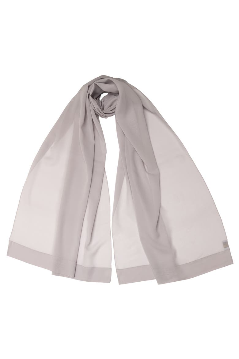 Carmen - Silk Scarf/Shawl for Women, Main, color, Silver Mist