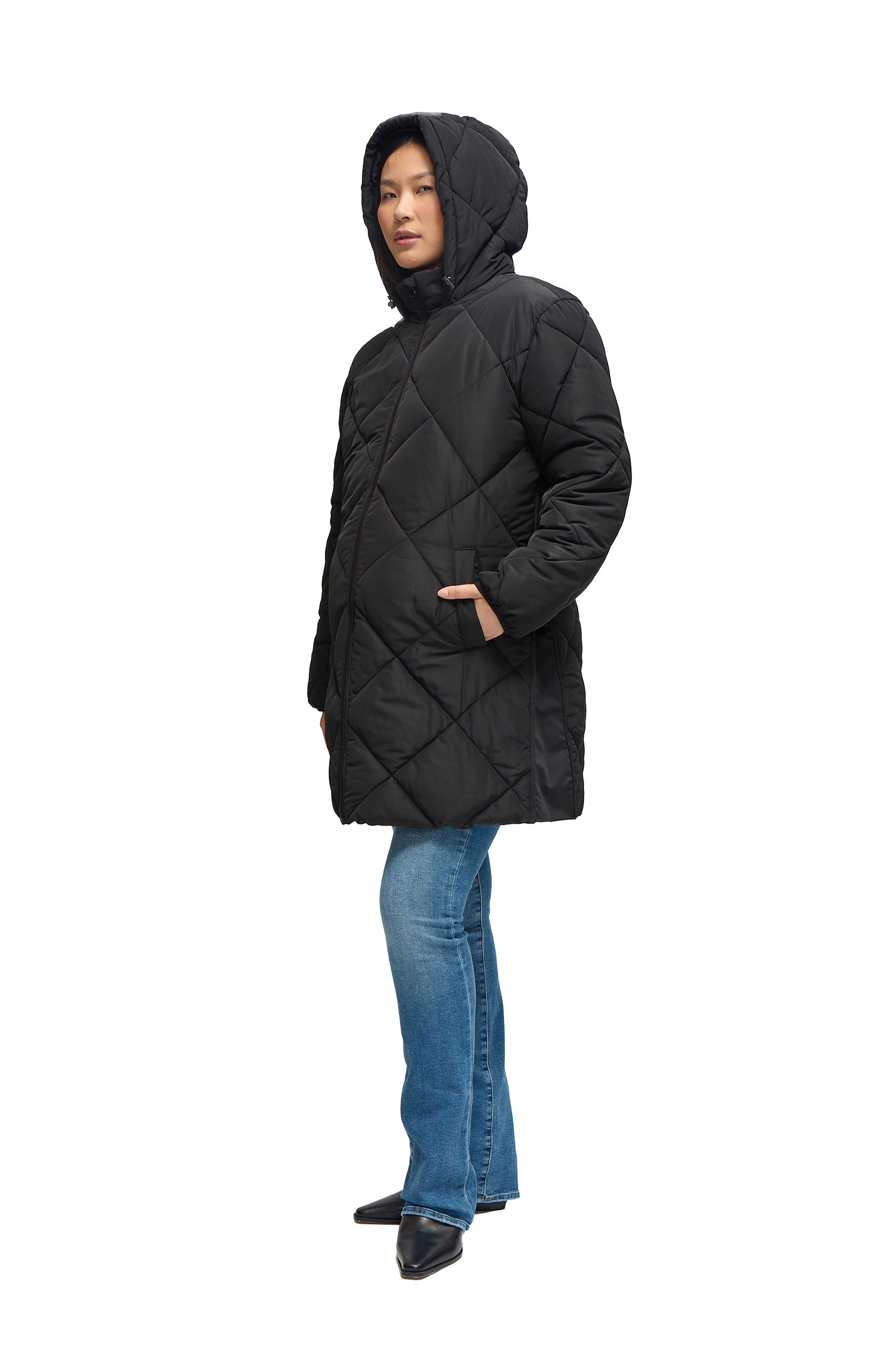 Longline Puffer with Insert - image 2