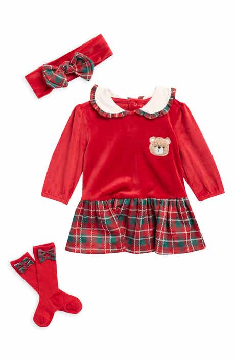 Kids' 4-Piece Dress Set