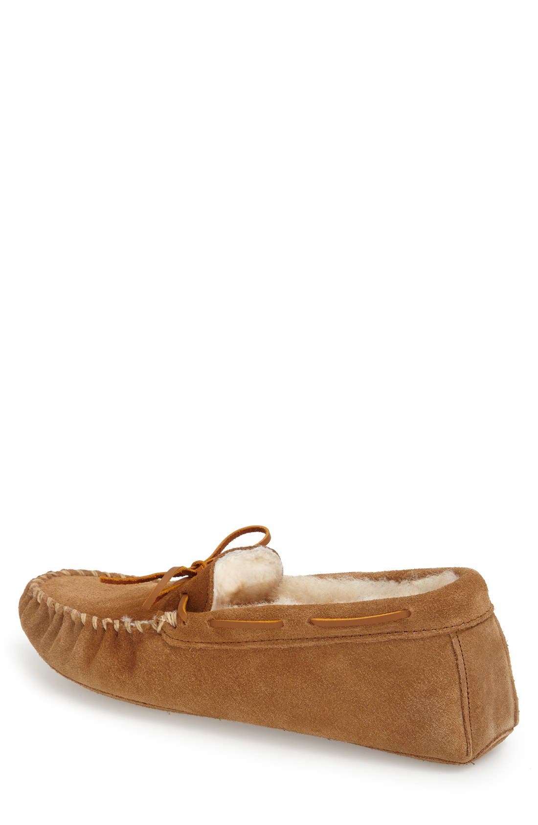 Genuine Shearling Lined Slipper, Alternate, color, GOLDEN TAN