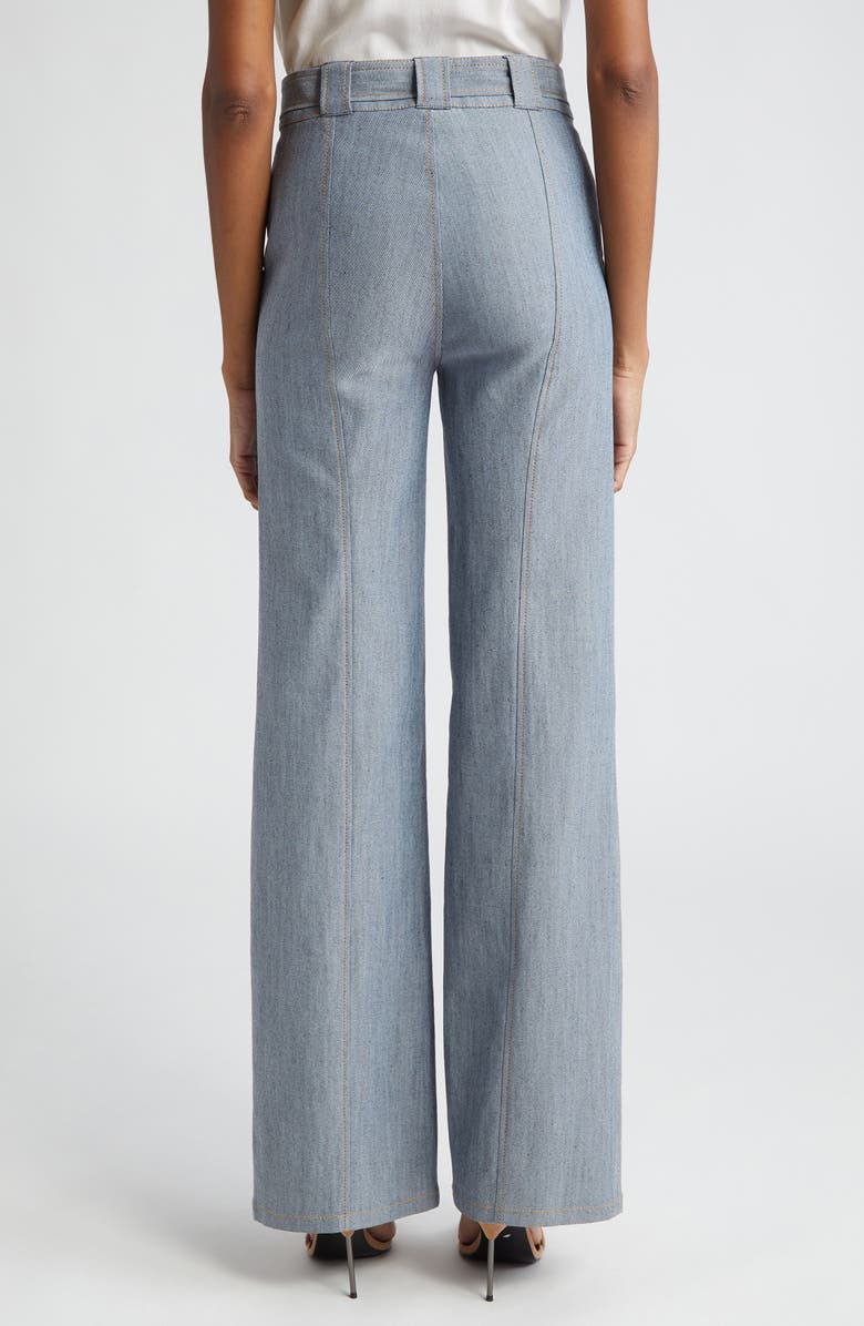 Cinq à Sept Dakota Straight Leg Denim Pants, Alternate, color, Light Indigo