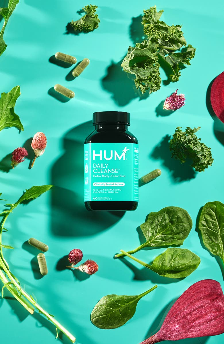 Hum Nutrition Daily Cleanse<sup>®</sup> Clear Skin and Body Detox Dietary Supplement, Alternate, color,