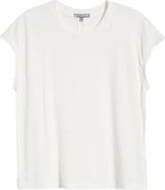 Wit & Wisdom Crochet Cap Sleeve Tee