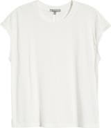 Wit & Wisdom Crochet Cap Sleeve Tee