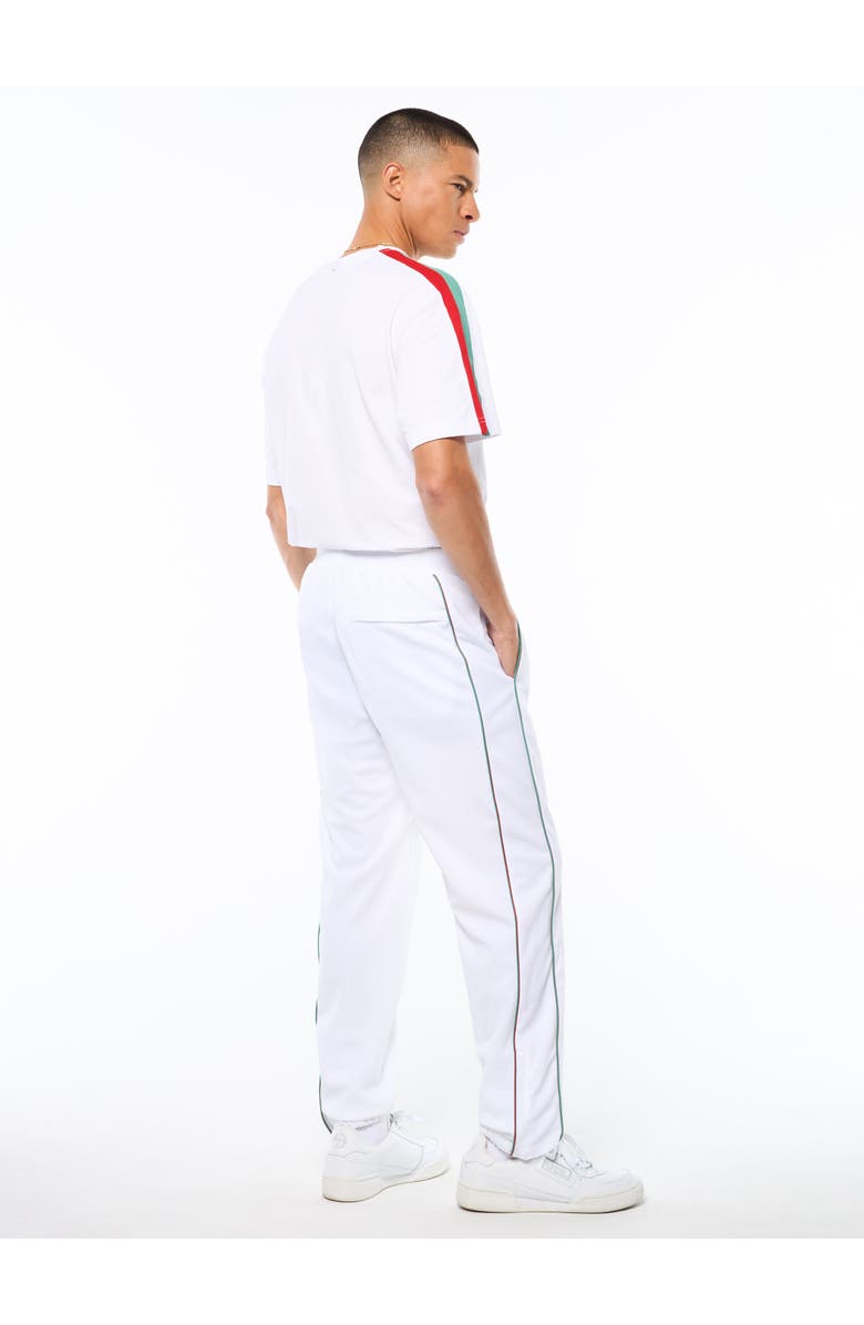 Sergio Tacchini Eredita Track Pant, Alternate, color, Brilliant White