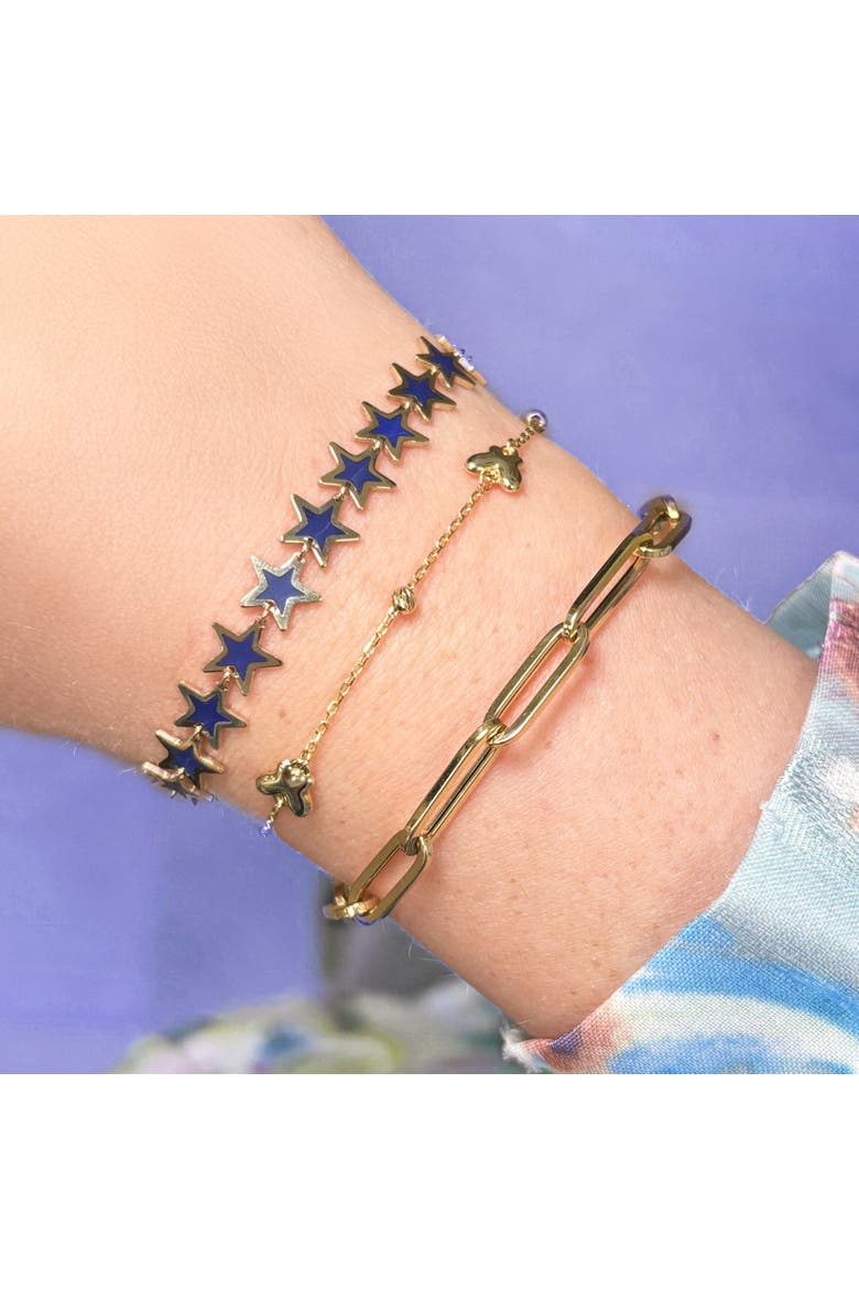 Lapis Star Bracelet, Alternate, color, Lapis